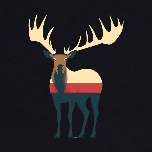 Elk Illustration, Love Elks by dukito